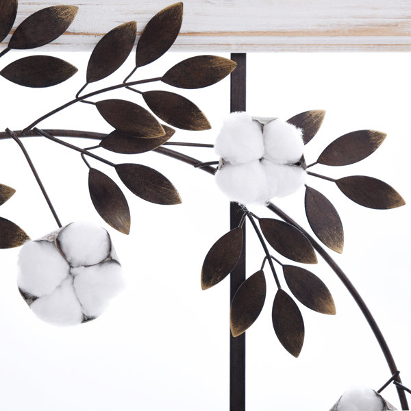 Three Posts™ Floral Wreath Wood Framed Wall Décor & Reviews Wayfair